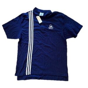 Men's Navy Polo Shirt ADIDAS France World Cup Shirt 1998 NWT Rare FIFA Soccer